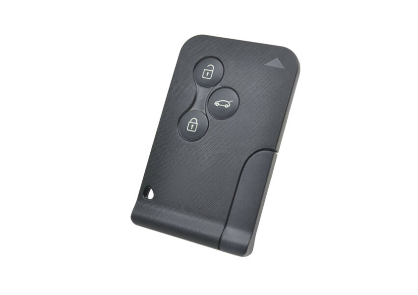 Lockit specialist programmeert een Renault handsfree kaart voor een modern model met start-stop systeem.